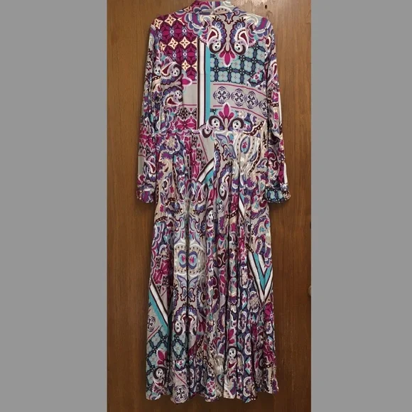 NEW Soft Surroundings Palmero Soho Maxi Dress - Picture 10 of 12